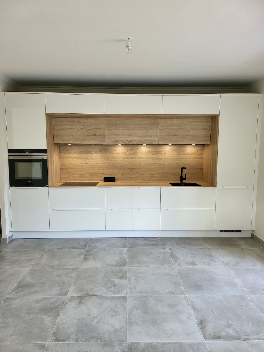 Cuisine beige sereine